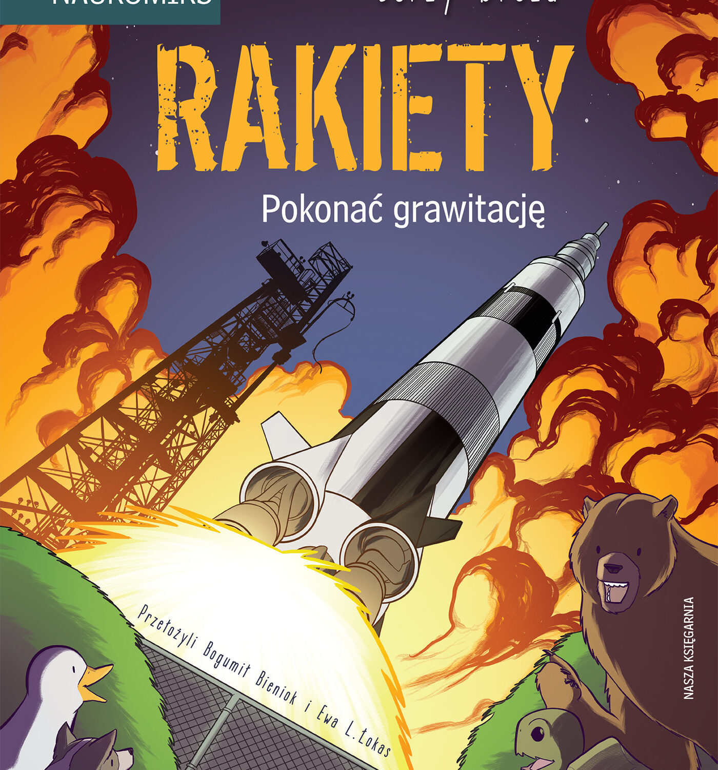 Rakiety. Pokonać grawitację. Naukomiks
