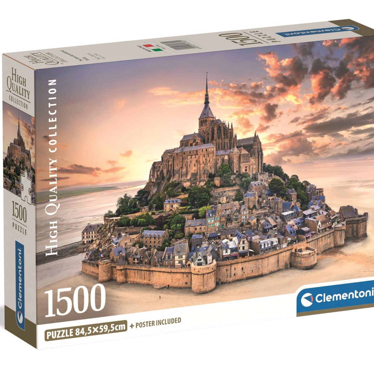 Puzzle 1500 Compact  The Mount Saint Michel Rising 31730