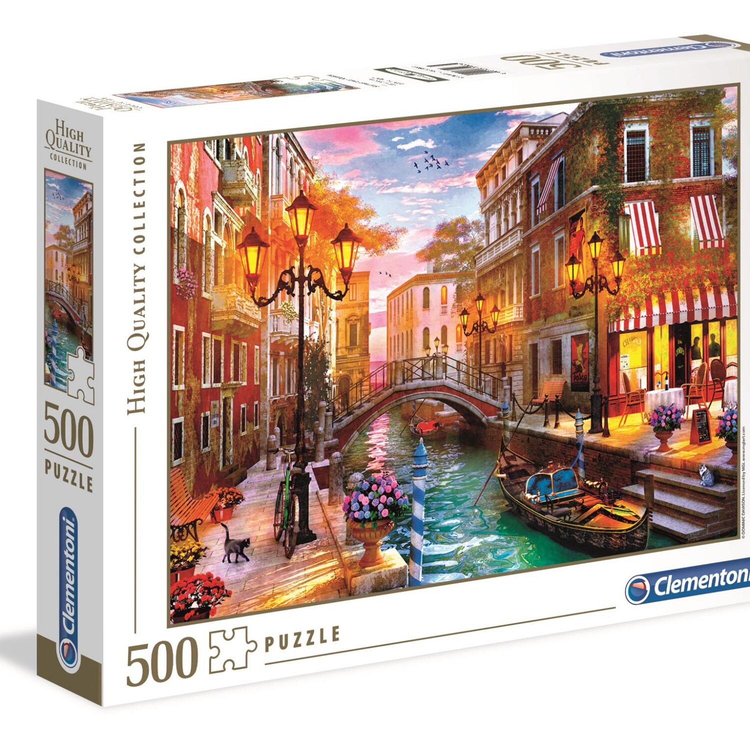 Puzzle 500 HQ Zachód słońca nad Wenecją 35063