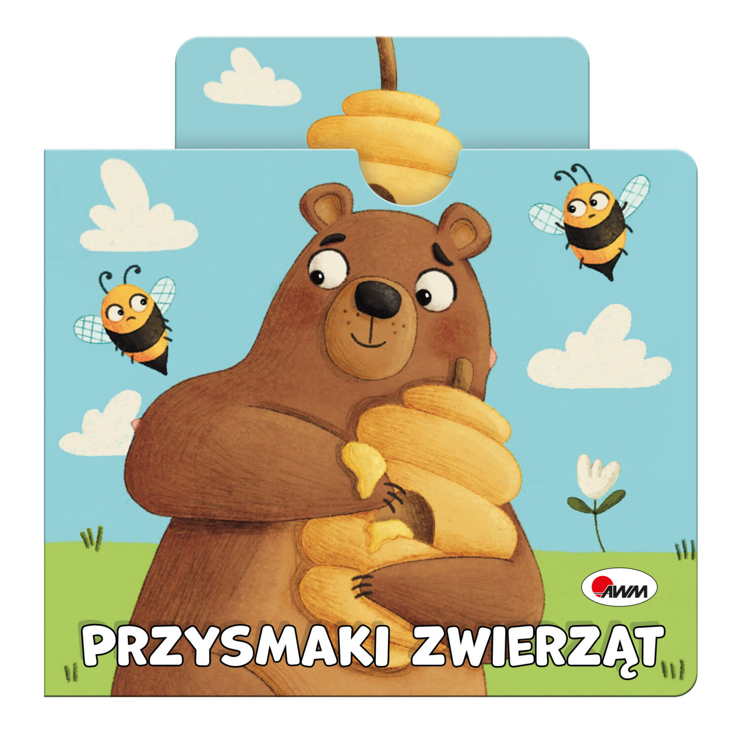 Przysmaki zwierząt. Książeczka z ruchomymi elementami. Wysuwanki