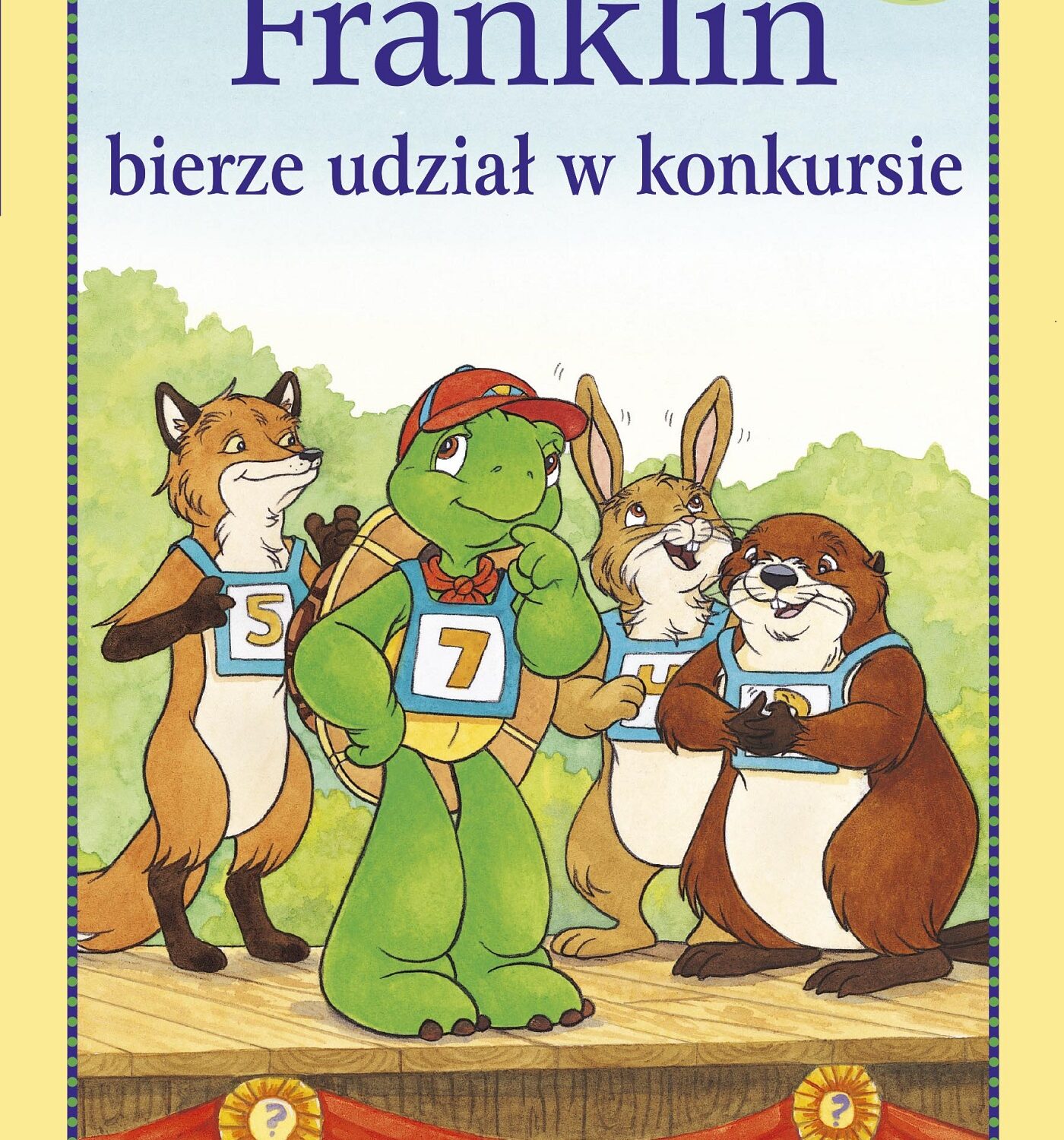Franklin bierze udział w konkursie. Czytamy z Franklinem