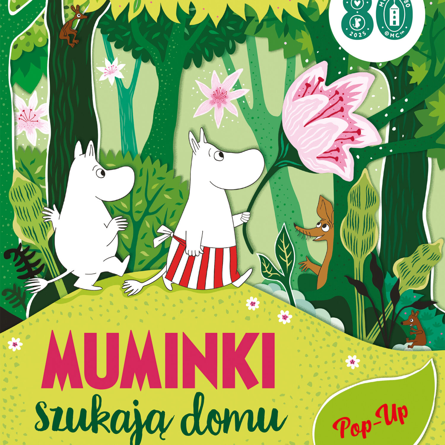 Muminki szukają domu. Pop-up. Muminki