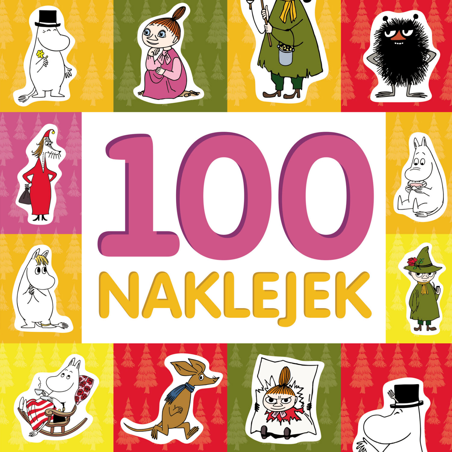 Muminki. 100 naklejek