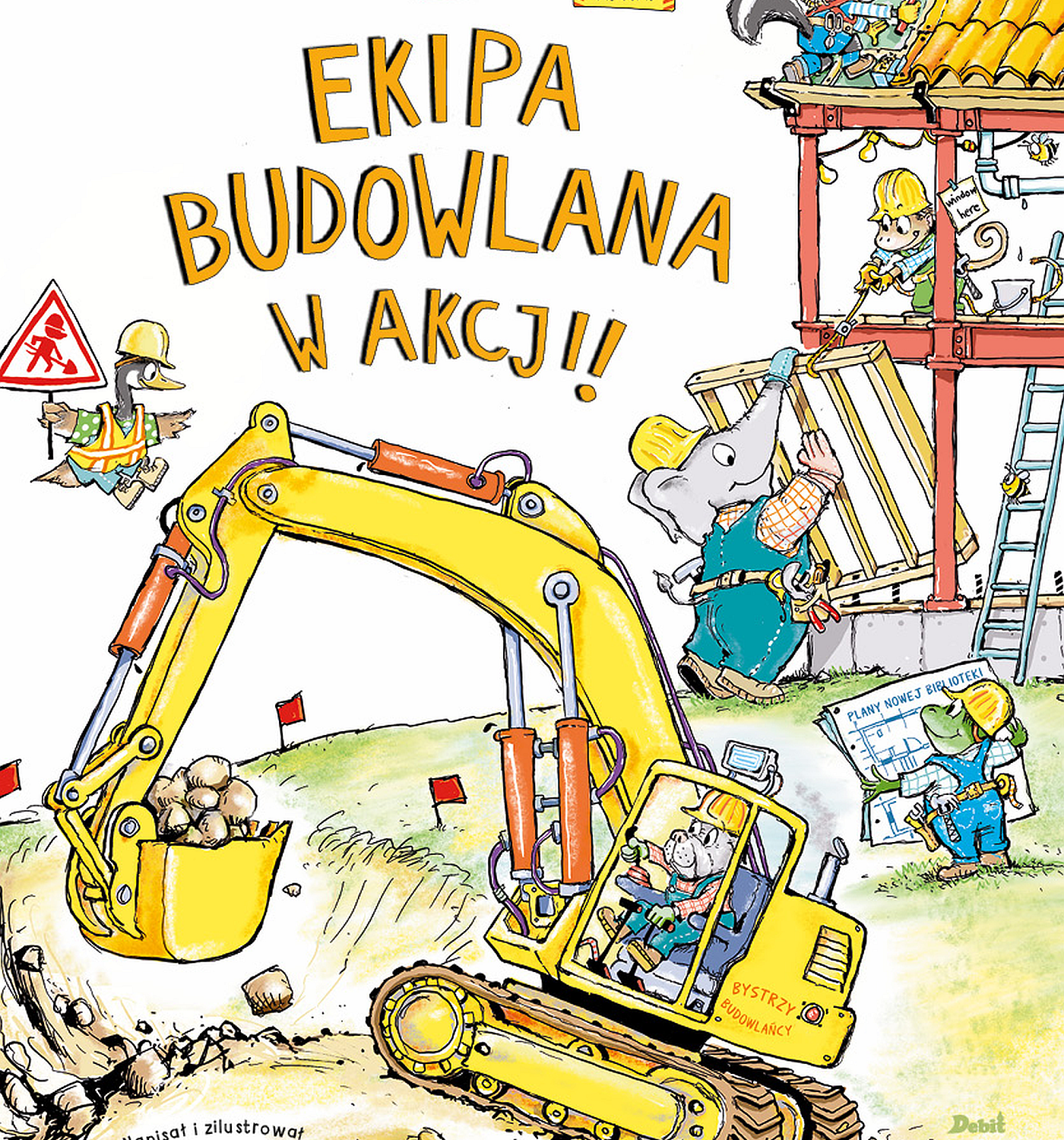 Ekipa budowlana w akcji