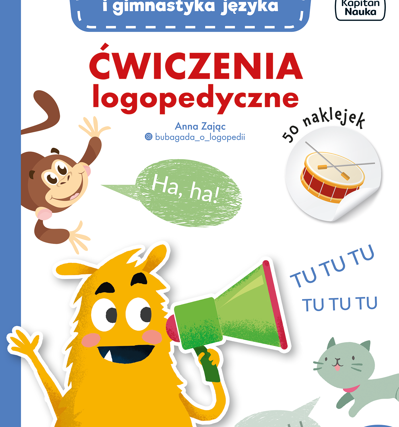 Bazgraki i gimnastyka języka. Ćwiczenia logopedyczne. Bazgraki