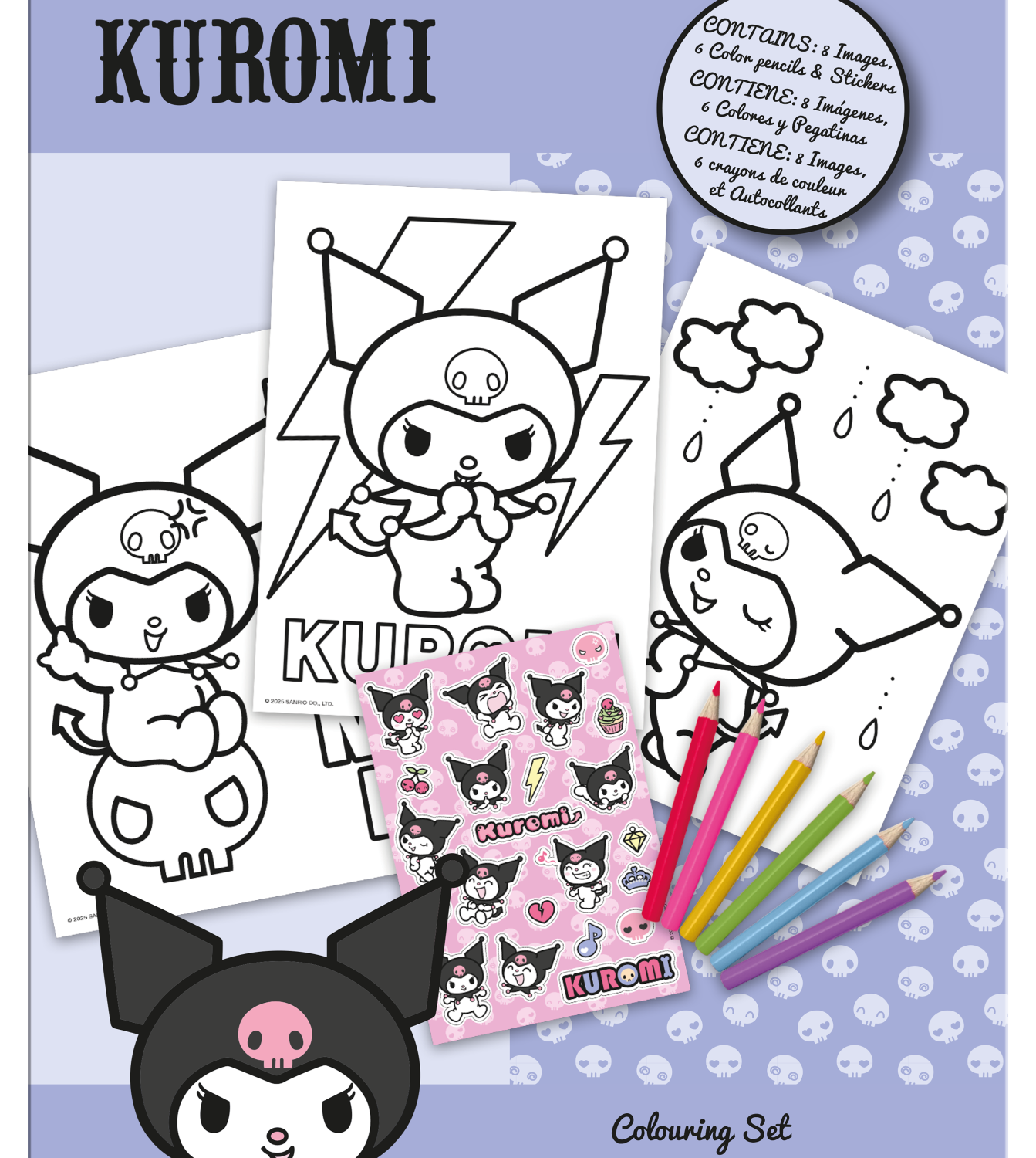 Zestaw do kolorowania Kuromi KU00018